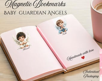 Magnetic Bookmark Baby Guardian Angels