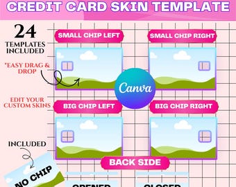 Plantillas de diseño para tarjetas de crédito