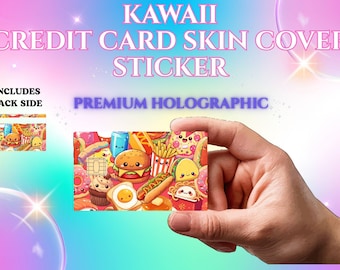 KAWAII Credit Card Sticker Cover