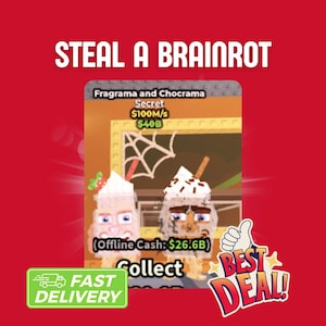 100M/s | Fragrama and Chocrama | SECRET - Steal a Brainrot / SAB | Fast Delivery