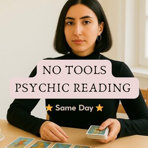 Lectures psychiques sans outils • Lectures psychiques le jour même • Lecture sans cartes postales • Aperçus intuitifs sur l'amour, la carrière et plus encore • Conseils spirituels