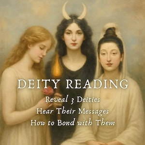Reveal Multiple Deities • Same Day Psychic Reading • Deity Confirmation or Identification Tarot Reading • Beginner&#39;s Guide to Deity Work