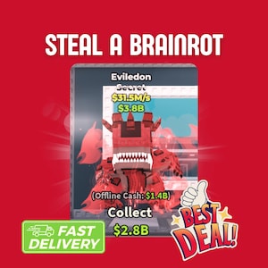 31.5M/s | Eviledon | SECRET - Steal a Brainrot / SAB | Fast Delivery