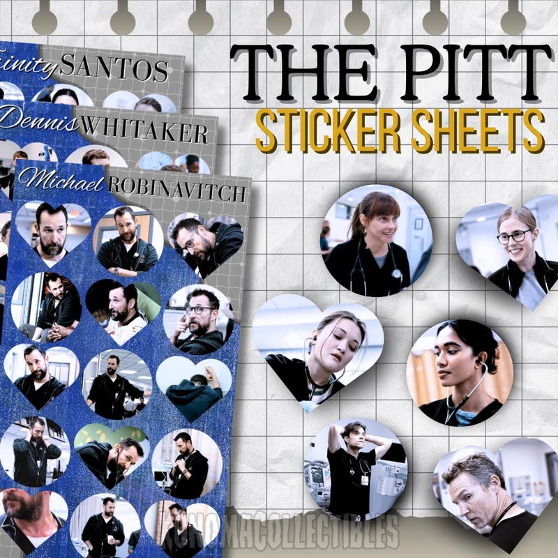 The Pitt Pins - Etsy