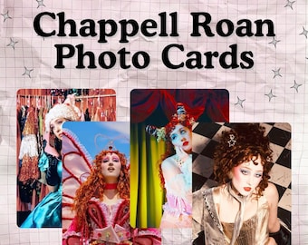 Tarjetas fotográficas Chappell Roan / Mini impresiones Polaroid personalizadas Estética musical Regalo hecho a mano