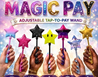 Adjustable Tap-to-Pay Magic Wand | Retractable, Telescoping Credit & Debit Card Holder