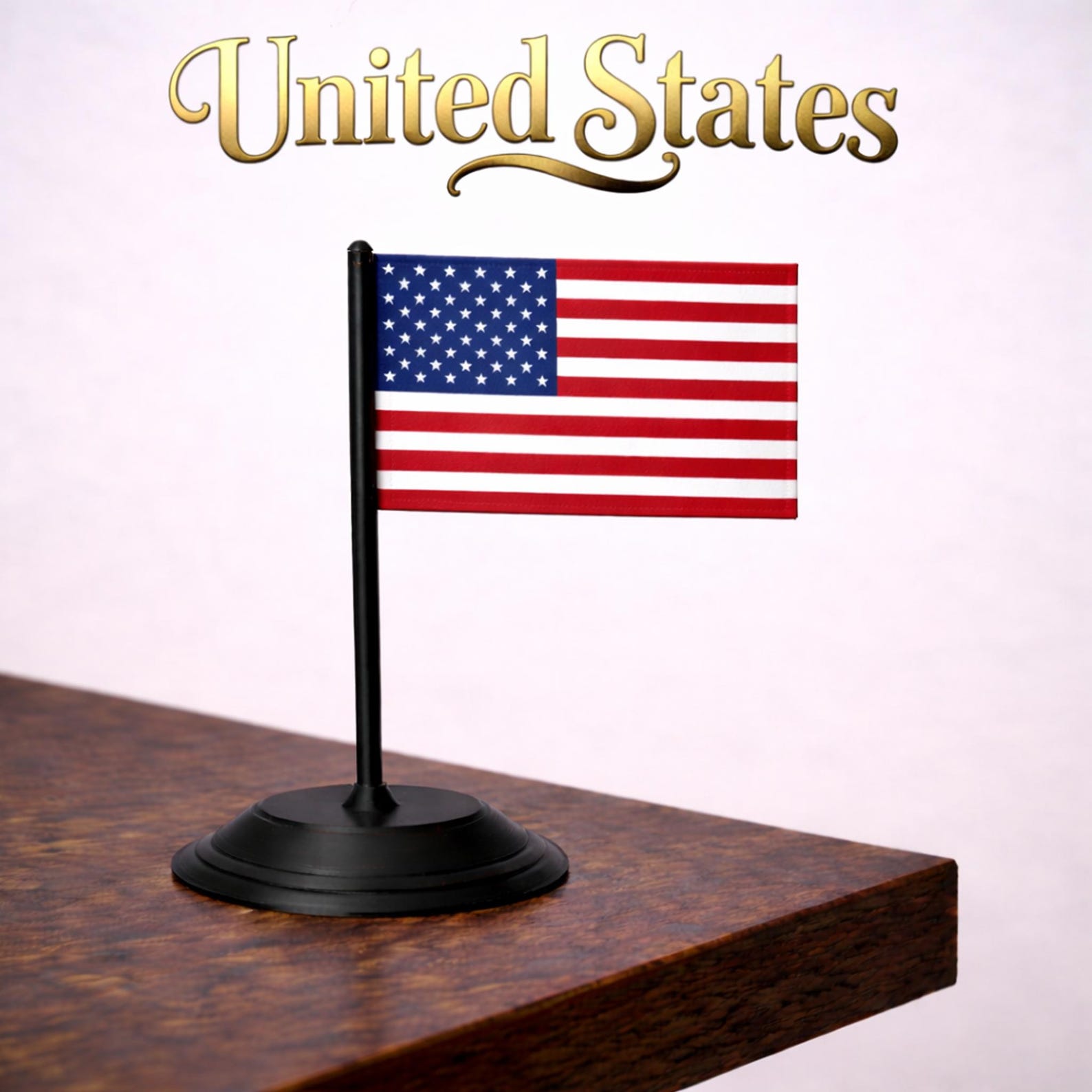Mini Flag Display Desktop Flag Decor, Custom Country Flag, 3D Printed Desk Flag, Office ...