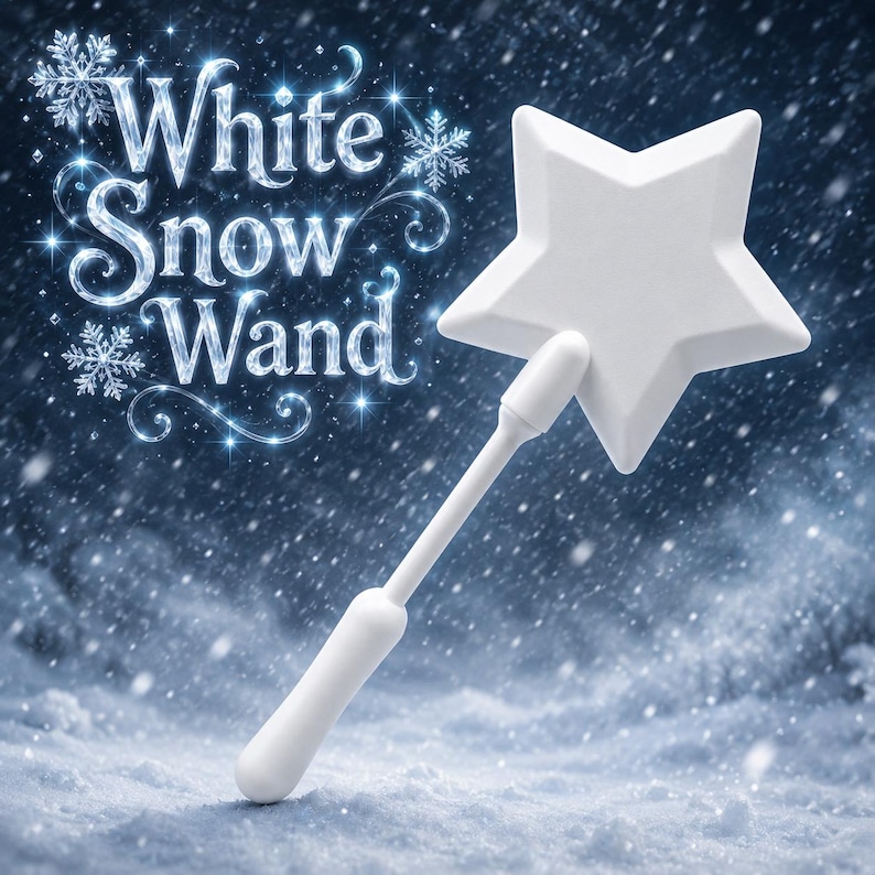 Magic Pay Regulowana karta kredytowa/debetowa | Uchwyt do płacenia zbliżeniowo White Snow Wand