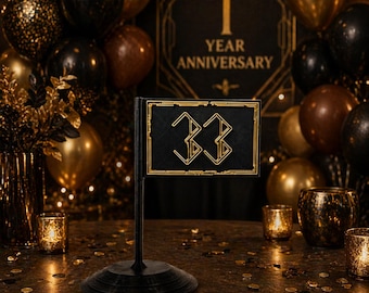 Expedition 33 Desk Flag – RPG Collectible Banner, Tabletop Gaming Decor, Fantasy Gamer Gift