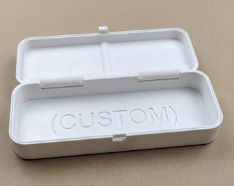 Custodia per occhiali personalizzata - Custodia rigida con nome, logo e testo, regalo