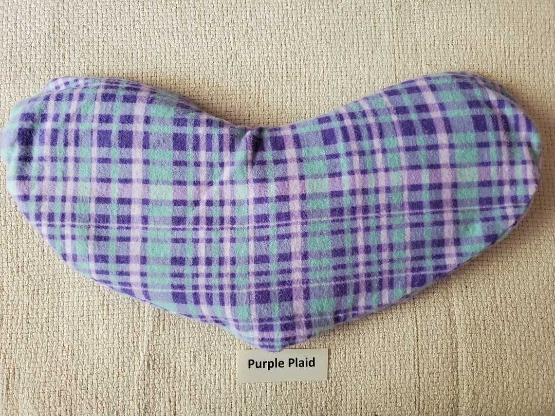 Microwavable Heartshaped Grainfilled Natural Heating Pad Etsy