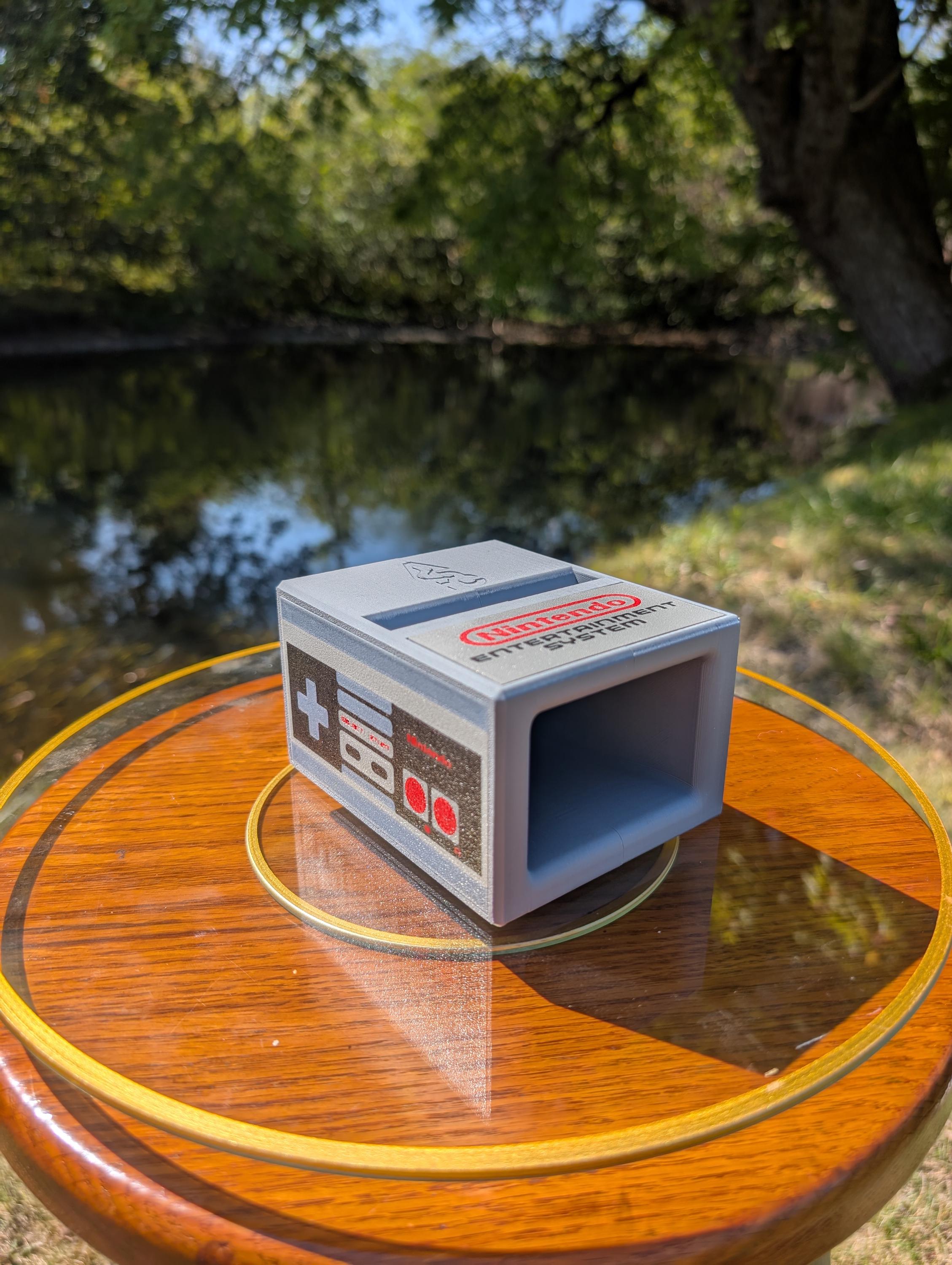 NES Nintendo Phone Stand, 3D Printed Acoustic Amplifier - Etsy