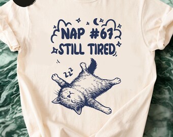 Comfort Colors Kawaii Anime Cat NAP 67 Meme T-Shirt, Six Seven Shirt, Funny 6 7 Meme Tee, Funny Cat 6 7 Shirt, Cat Mom Gifts
