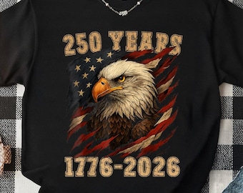 250th America Anniversary Shirt, US 250 Years Sweatshirt, We The People Shirt, Vintage Independence Day Hoodie, Patriotic Tee with USA Flag
