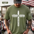 Personalized Christian Dad Shirt, Custom Fatherhood Is Kingdom Work Tshirt, Gift For Religious Daddy Tee, Bible Verse Fathers Day Gift Shirt