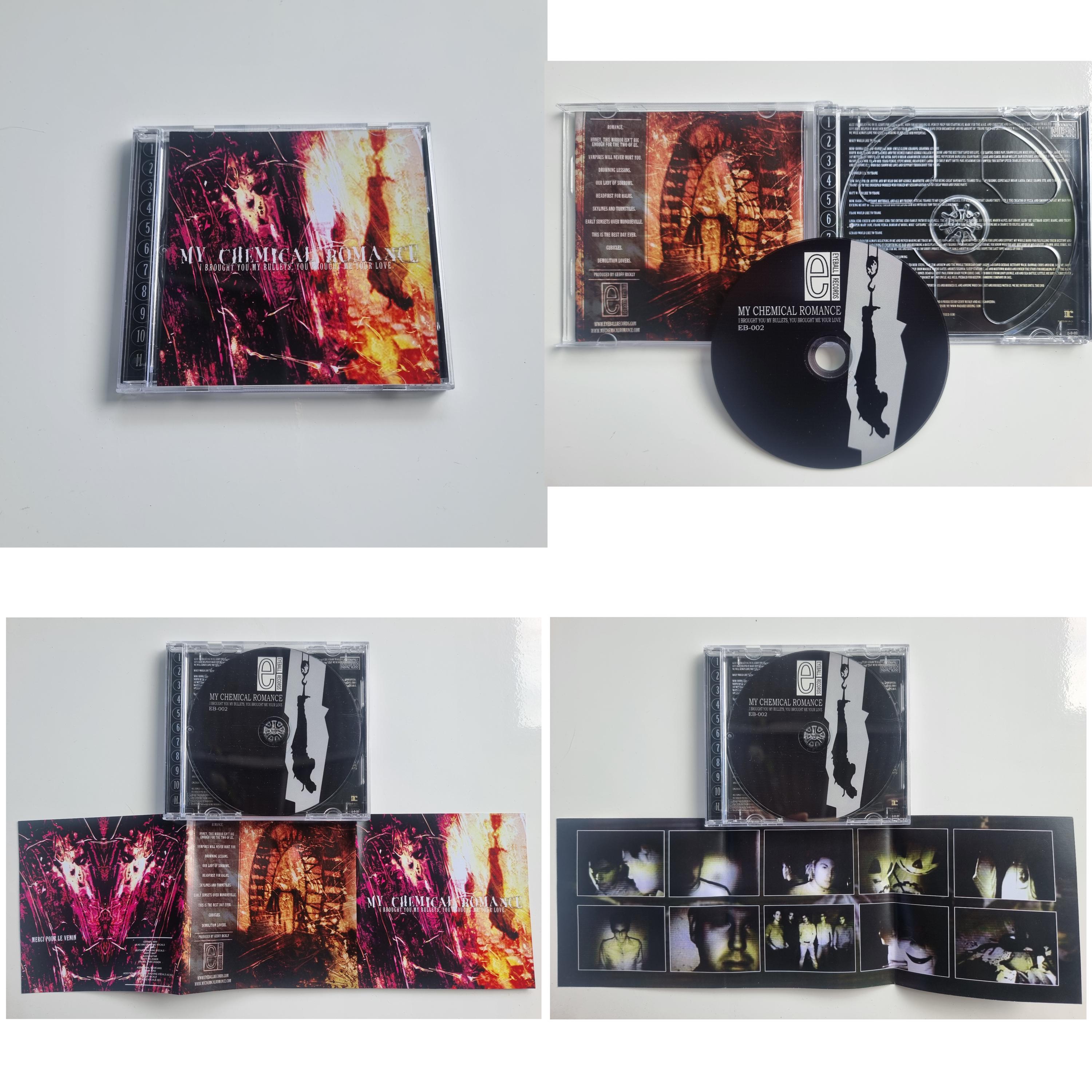 マイ・ケミカル・ロマンス I BROUGHT YOU CD MCR – I Brought You My Bullets You Brought Me Your Love Enhanced