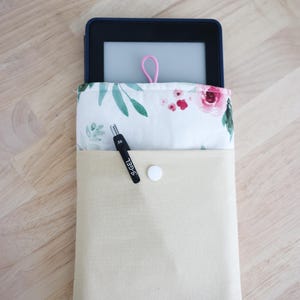 Piccola custodia cucita a mano per libri tascabili o Kindle, custodia per Kindle, custodia per Kindle, copertina per libri di piccole dimensioni