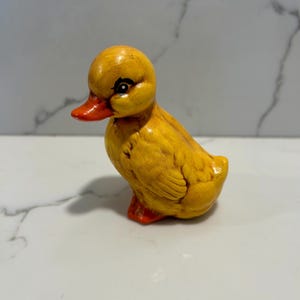 vintage duck ceramic figurine
