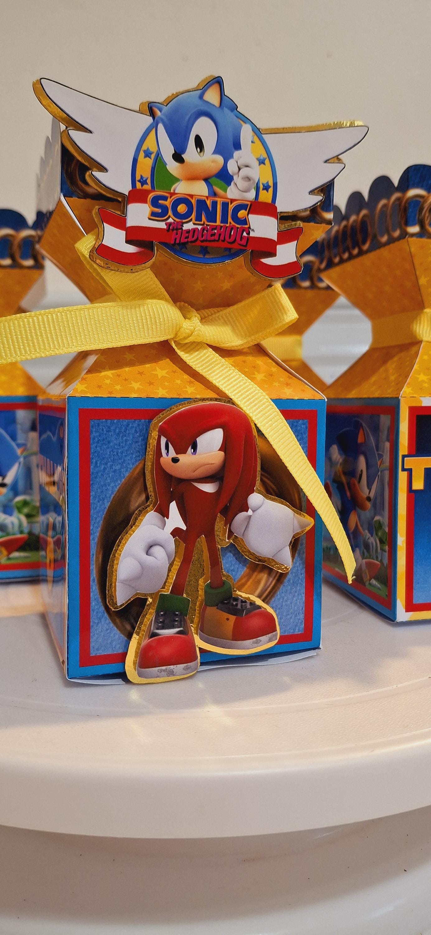Sonic Party Favors Box Birthday Party Decoration Etsy — free download