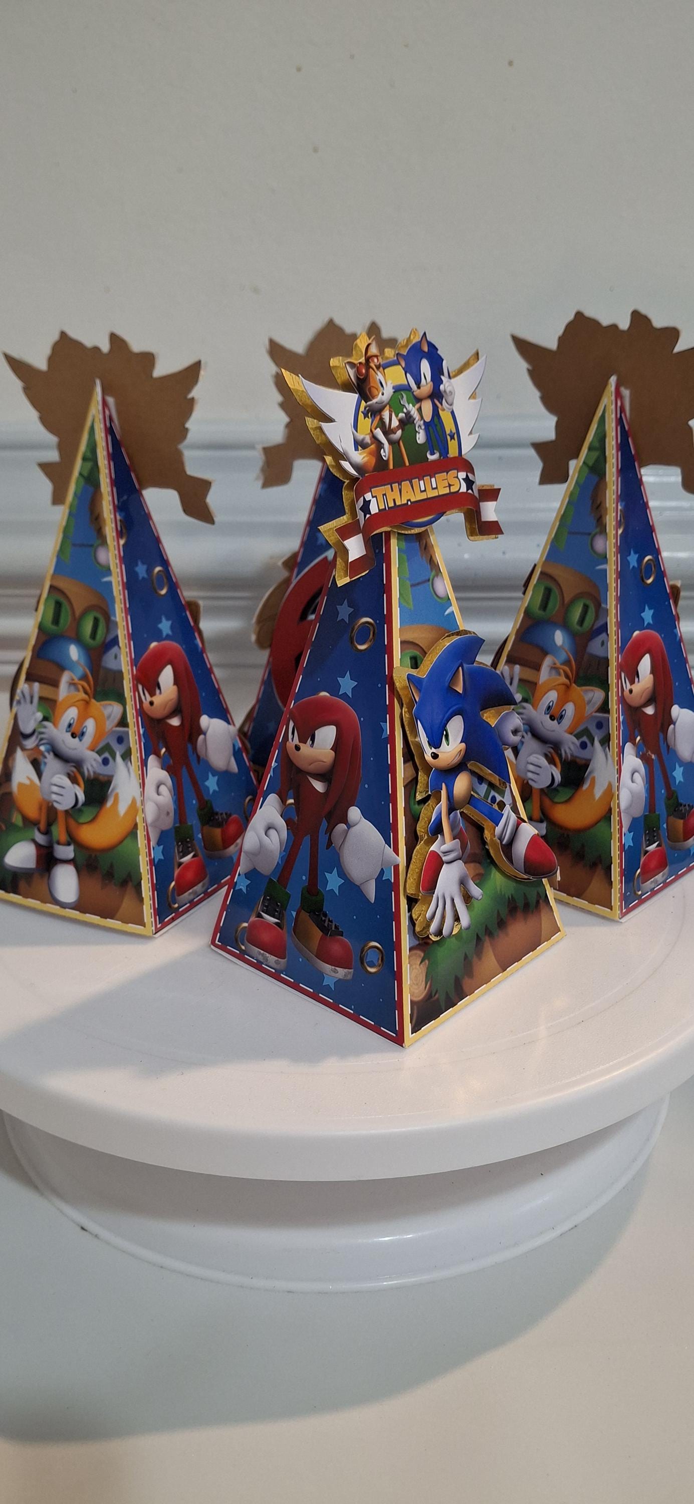 Sonic Party Favors Box Birthday Party Decoration Etsy — free download
