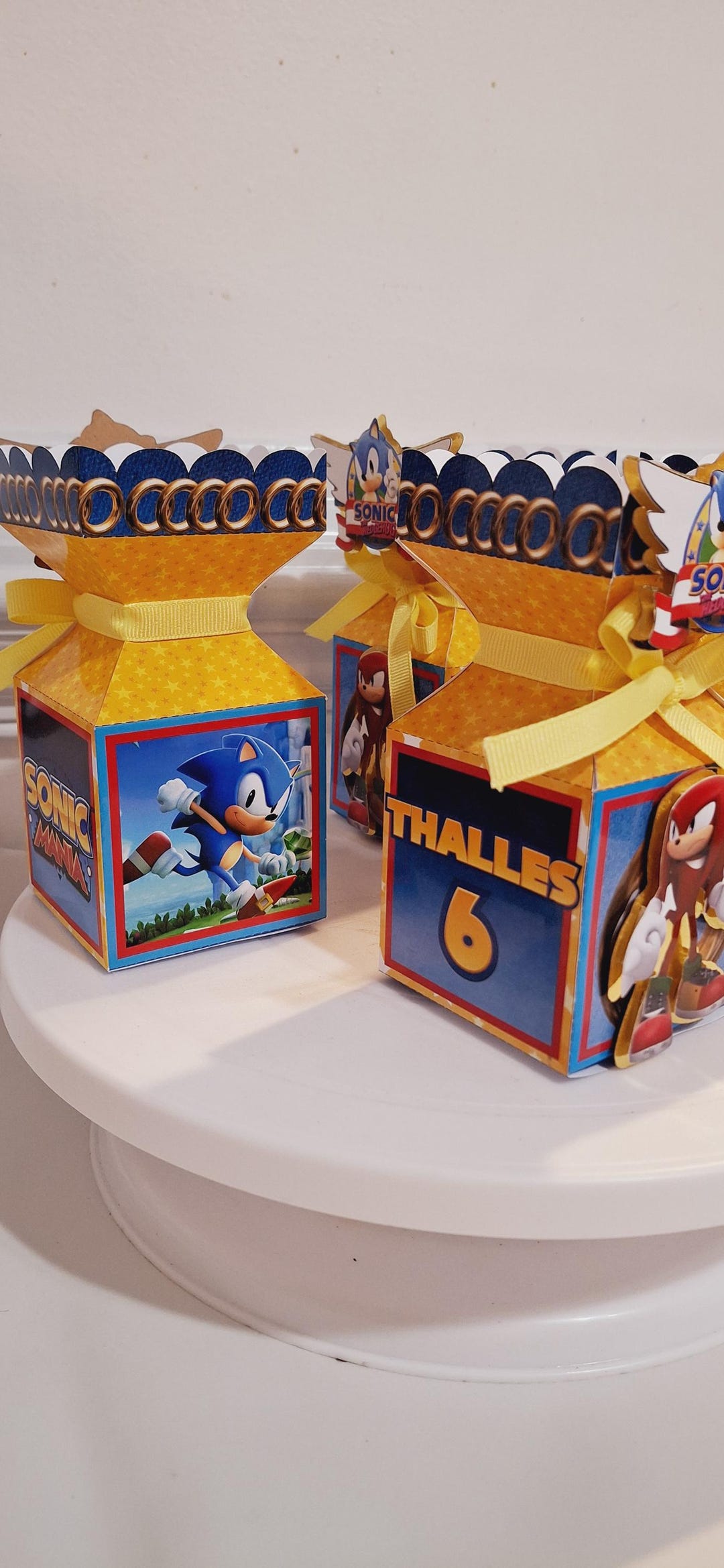 Sonic Party Favors Box Birthday Party Decoration Etsy — free download