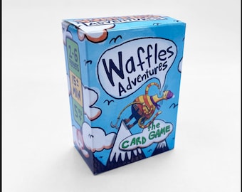 Waffles Adventures - Original Waffles Card Game for Kids
