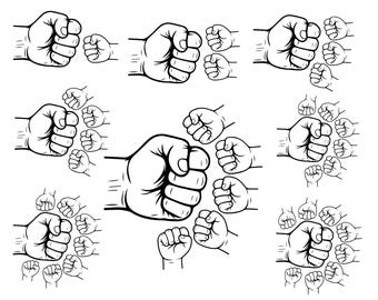 Father's Day Fist Bump Set, Father's Day Design, Baby Toddler Kid Dad Fist Bump SVG,  Dad Fist Bump Svg, Father's Love Svg, Customized name