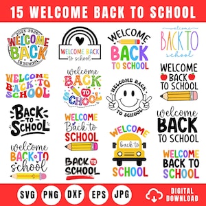 Welcome Back To School svg, 1st day of school svg , Back To School svg , First Day Of School svg , Hello School Shirt , Back to School Shirt