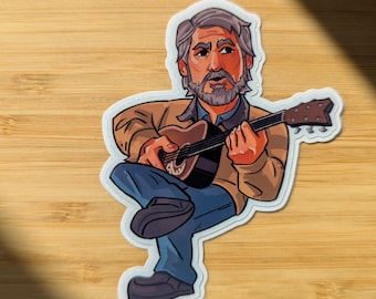 Joel Sticker – Laminated Vinyl Waterproof | Inspired by The Last of Us