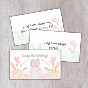 Afirmacje dla Barn – 20 pozytywnych kort dla Självkänsla, Pepp i Trygghet | Cyfrowy plik PDF