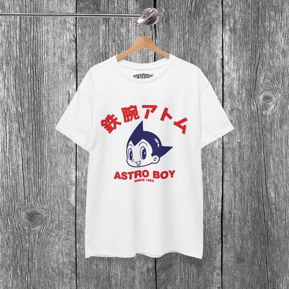 Astroboy T-shirt: Vintage 90s Anime Streetwear, Sci-fi Manga - Etsy