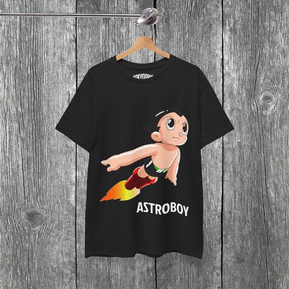 Astroboy T-shirt: 90s Anime Streetwear, Sci-fi Graphic Tee - Etsy