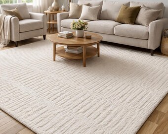 HAND KNOTTED RUGS | Ivory Colour | Indoor Rugs