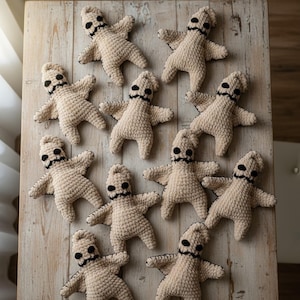 Oohie Boogie Crochet Pattern PDF Halloween Boogie man Voodoo Doll Spooky Easy Amigurumi Plushie