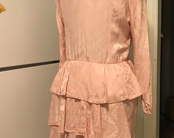 Bianca Nygard Smocked Sun Dress Vintage Smock Top Ruffle