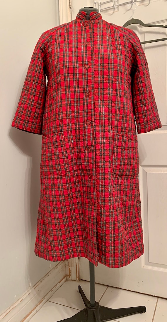Cabin Christmas 60s Classic Quilted Plaid Bruch Co