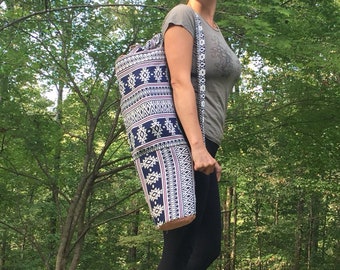 Tribal Bunny Yoga Mat Bag