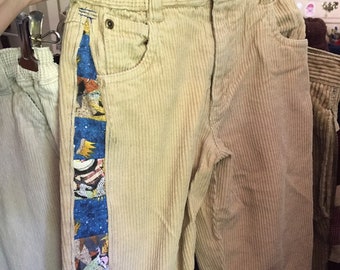 Kids Wild Thing Patchwork Recycled  Corduroys > > Hippie Kids