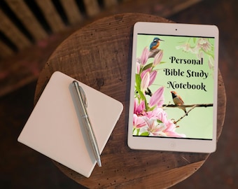 Personal Bible Study & Research Notebook