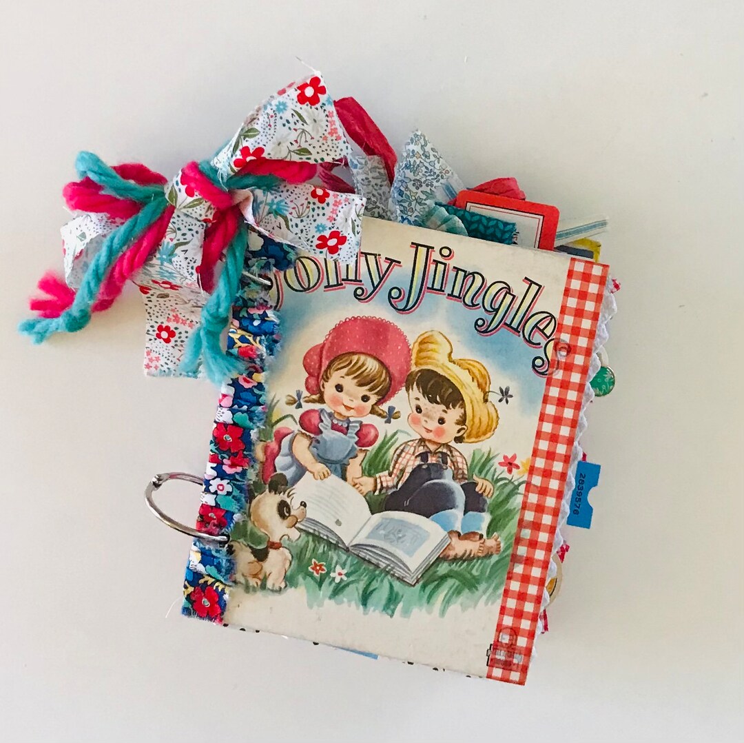 Jolly Jingles Ringbound Junk Journal Etsy