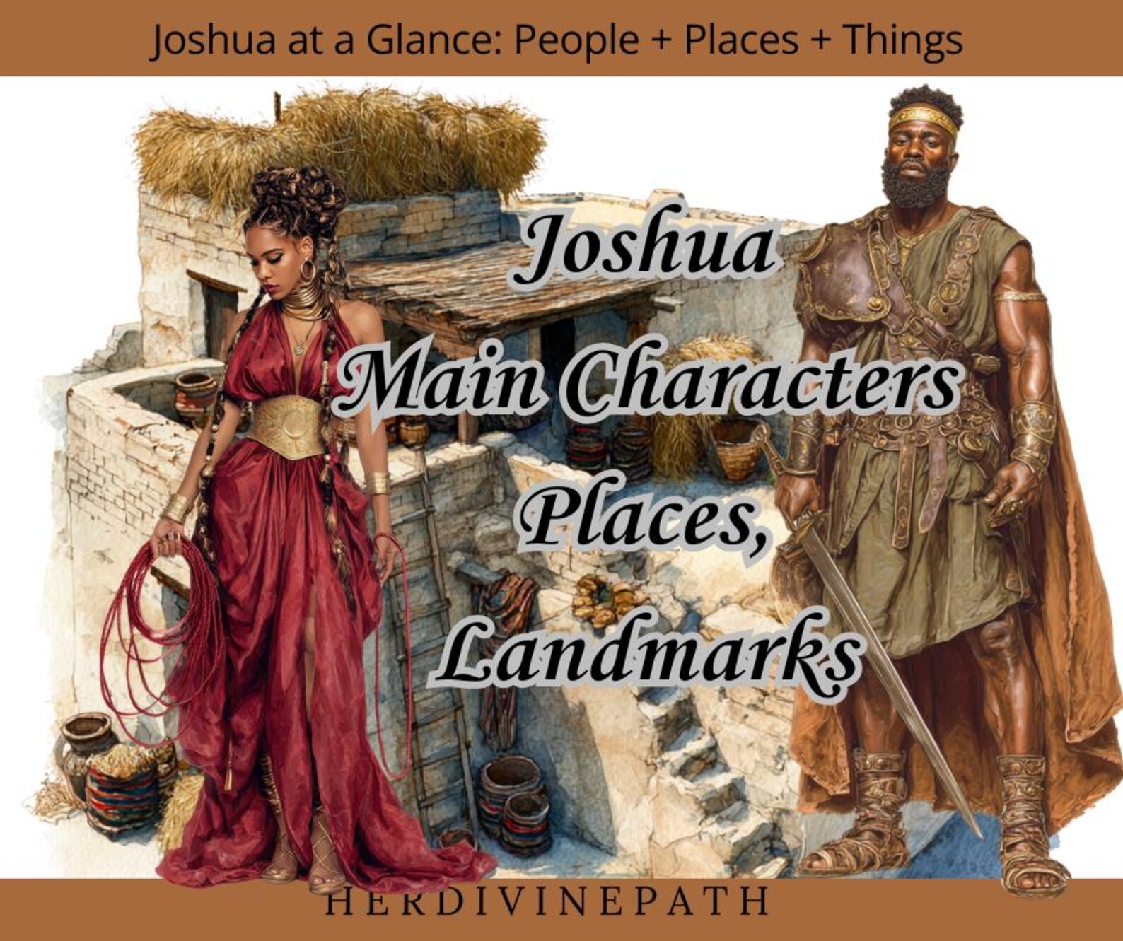 Joshua Bible Characters + Places + Things + Landmarks Transparent Pngs ...