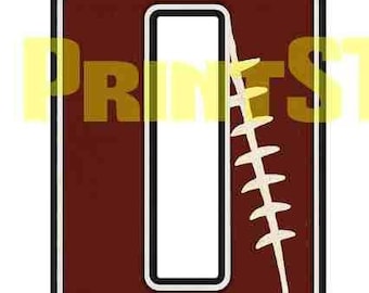 Número de camiseta de fútbol, transferencia térmica / Impresión DTF en color granate desgastado