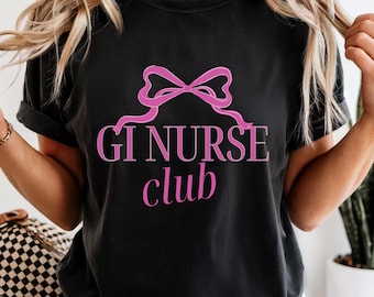 Gi Nurse Komfort Farben T-Shirt Lustiges Gastroenterologie Krankenschwestern Gastro Squad, Endoskopie Tech Geschenke, Gefäßspiegelung Still-T-Shirt, Arzt Shirt