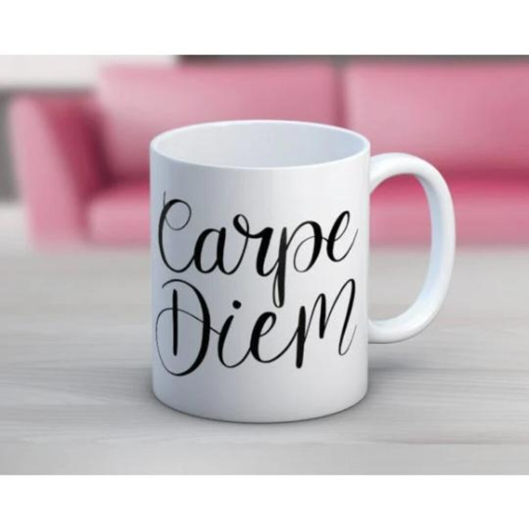 Carpe Diem Coffee Mug - Etsy