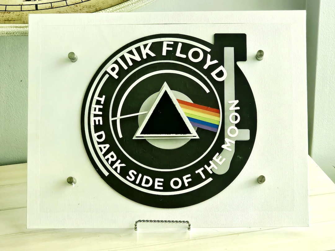 Handmade 16x20 Pink Floyd Record Wall Art With Wood & Acrylic Detail. A ...
