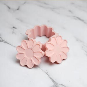 3D-utskriven badbombsform av tusensköna: Lättlös blommig design