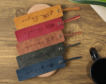 Personalisiertes Leder Lesezeichen,Lesezeichen für Leser,Geschenk für Leser,Geschenk für Buchliebhaber,Hochzeit Geschenk,Jubiläum Geschenkidee