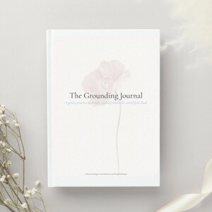 Grounding Reflection Journal | Self-Guided Clarity Pages (Printable PDF)