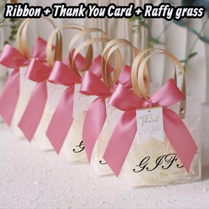 10PCS-Personalized Name Gift Bags,Wedding Clear Gift Bag,Bachelorette Party Bag,Welcome Gift Bags, Christmas Gift Bags, Bridesmaid Gift Bags