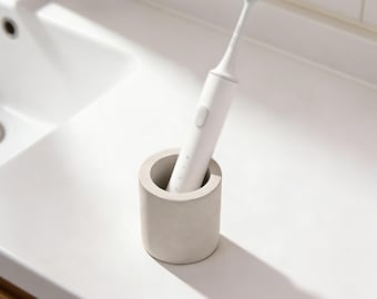 Portacepillos de diatomita, soporte para cepillos eléctricos, accesorio de baño de secado rápido, portabrochas de maquillaje, regalo para ella
